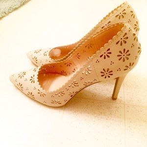 Floral Cut-out Heels!