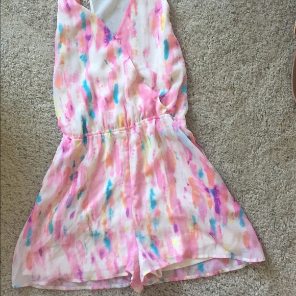 Watercolor romper