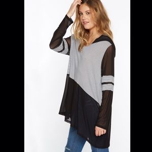 Emma and Sam (LF) mesh hoodie