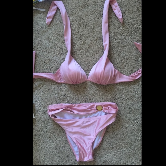 Powder pink bikini