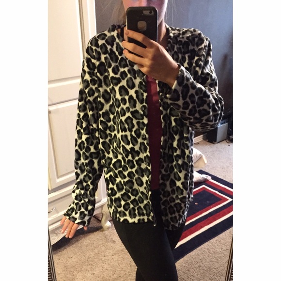 Leopard Print Cardigan