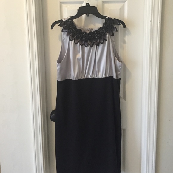 Black and Silver Cocktail dress