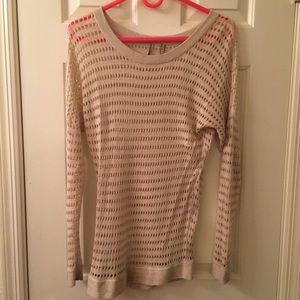 Guess gold sweater
