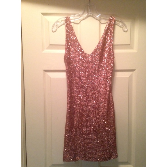 BEBE Sequin Dress