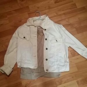 Cute Cream Colored Jacket