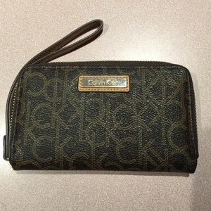 Calvin Klein iPhone Wristlet Wallet