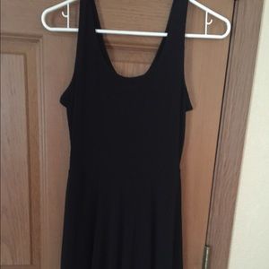 Black tank dress