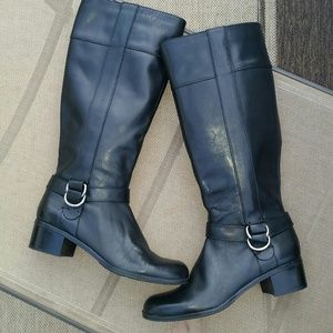 Bandolino Codi BDCodi Black Leather Boots