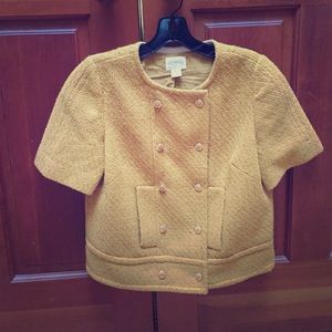 Anthropologie short sleeve jacket