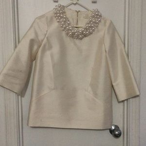Beautiful Kate spade collection pearl top!!