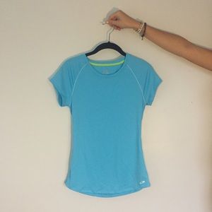 Blue Exercise Top