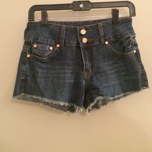 High waisted shorts