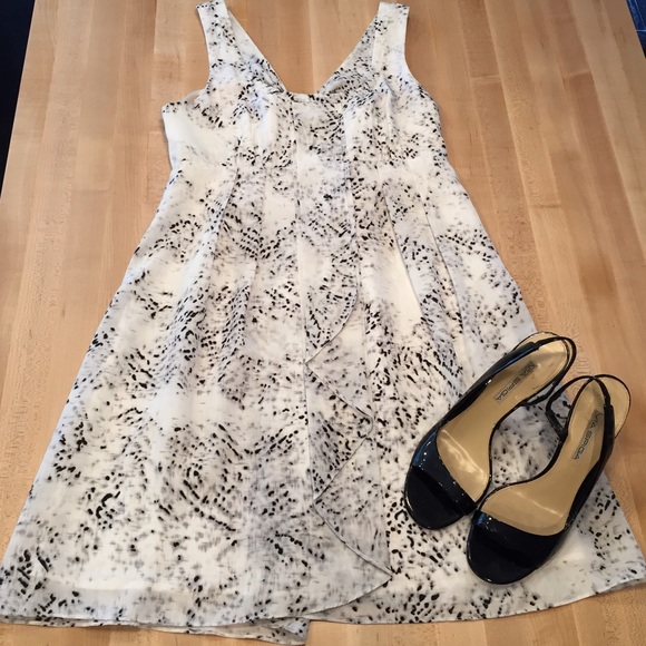 Jessica Simpson Black and White Dress