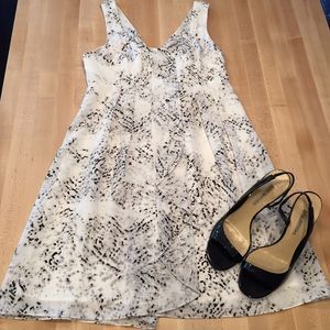 Jessica Simpson Black and White Dress