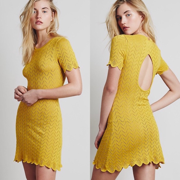 For Love and Lemons Dresses & Skirts - For Love and Lemons Lemon Mini Dress