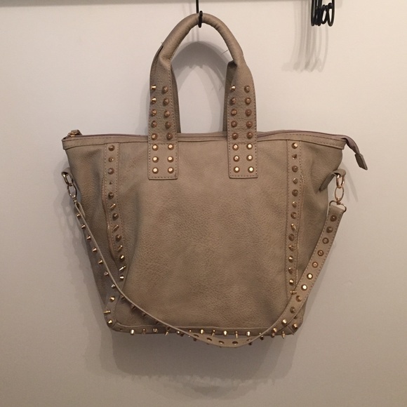 Studded Leather Purse