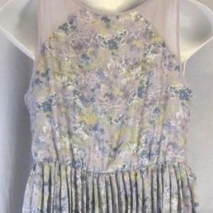 Lauren Conrad lavender floral dress