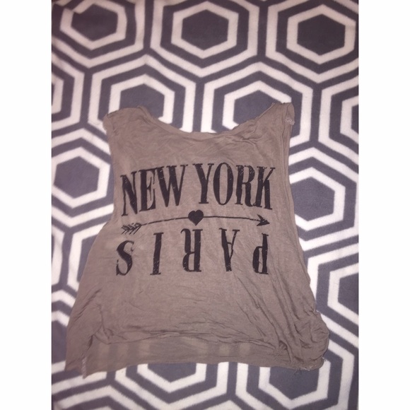flowy nude tank top