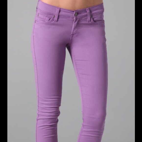 💥CUTE PURPLE SKINNY JEANS💥