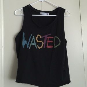 Black "Wasted" Tank