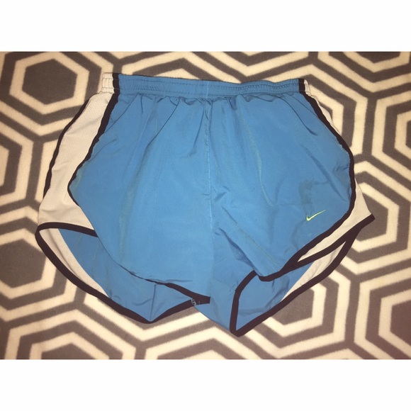 blue nike shorts