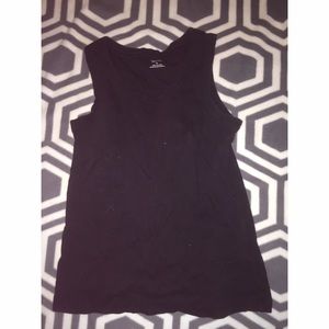 black tank top