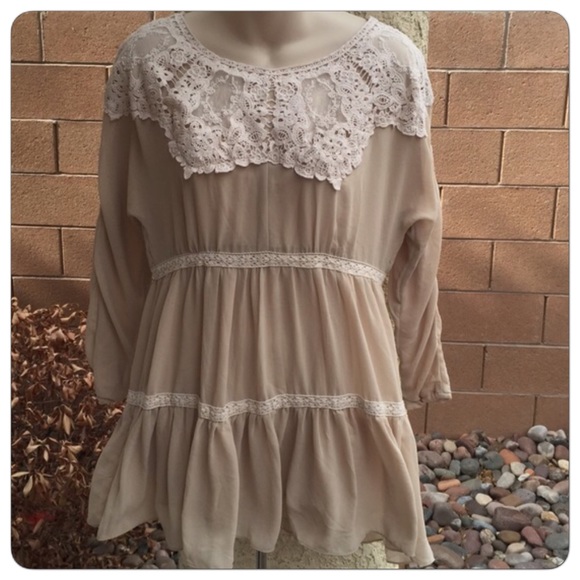 Anthropologie Dresses & Skirts - 🐶 Anthropologie zinnia bohemian dress babydoll