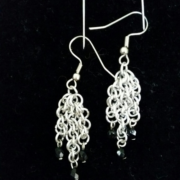 Chain maille earrings - Picture 1 of 1