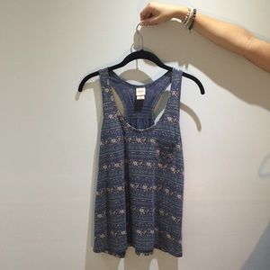 Mossimo Racer Back Flowy Tank