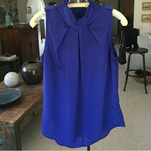 Tops - Blue Blouse