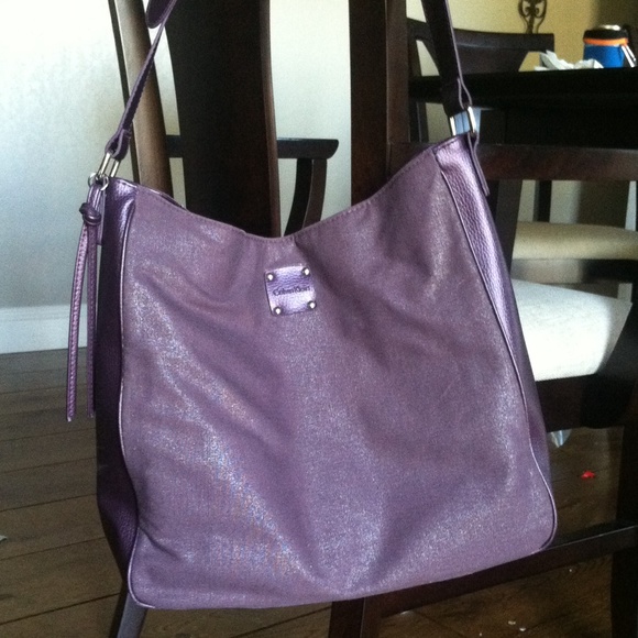 Purple Calvin Klien bag