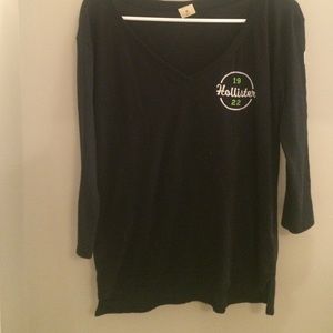 Half sleeve hollister shirt