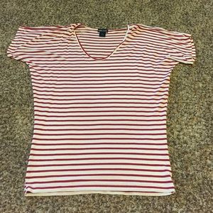Red & white striped t-shirt