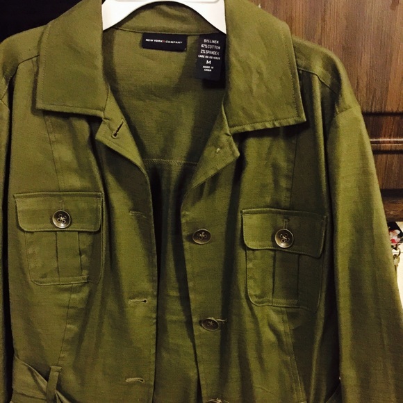 Belted jacket