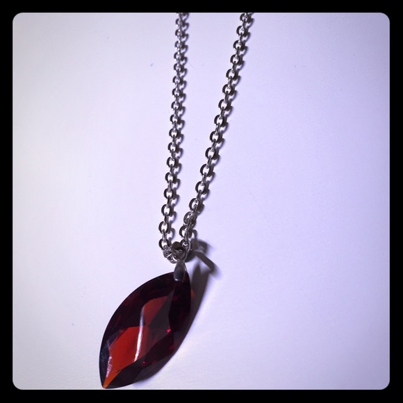 Necklace- red