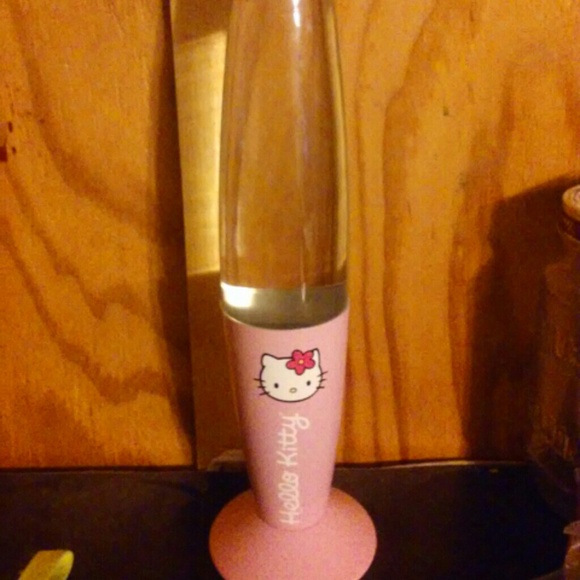 Hello kitty glitter lamp