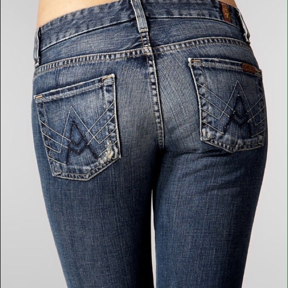 SEVEN FOR ALL MANKIND Denim - Seven 7 for all mankind womens A pocket flare