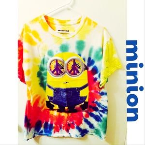 Tie dye Minion t-shirt