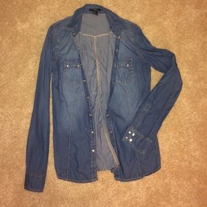 Denim shirt