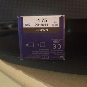 -1.75 Brown color prescription lenses