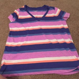 2 Striped Cotton Tee
