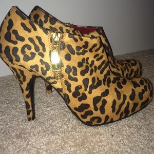 Cheetah heels