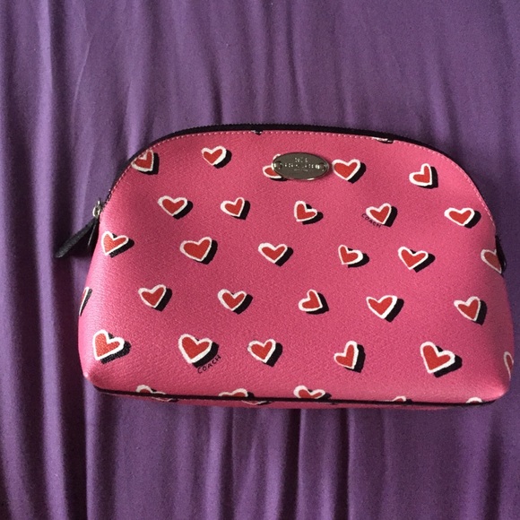 100% authentic Coach make up bag