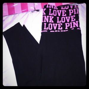 VS pink yoga pants!!!!