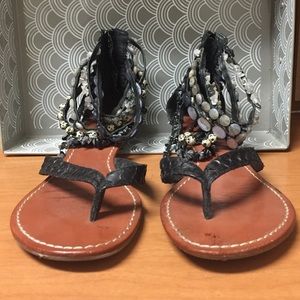 Gorgeous beaded sandals