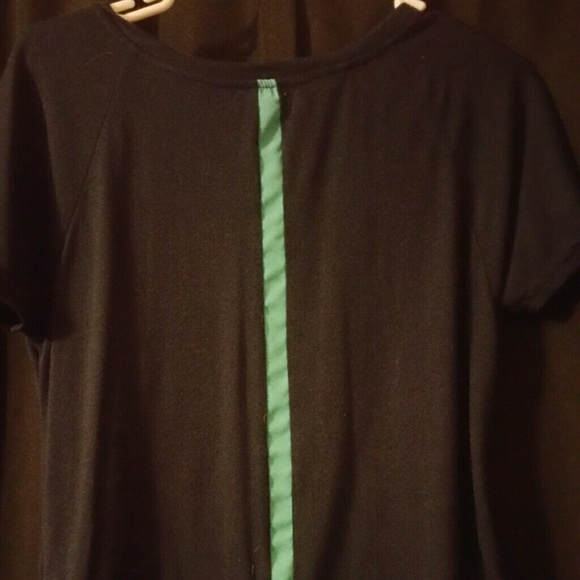 Teal and Navy Boutique Shirt - Picture 3 of 4