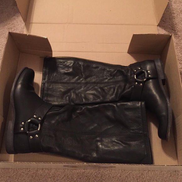 Frye Boots - Phillip Harness Tall Black (Extended) - Picture 2 of 4