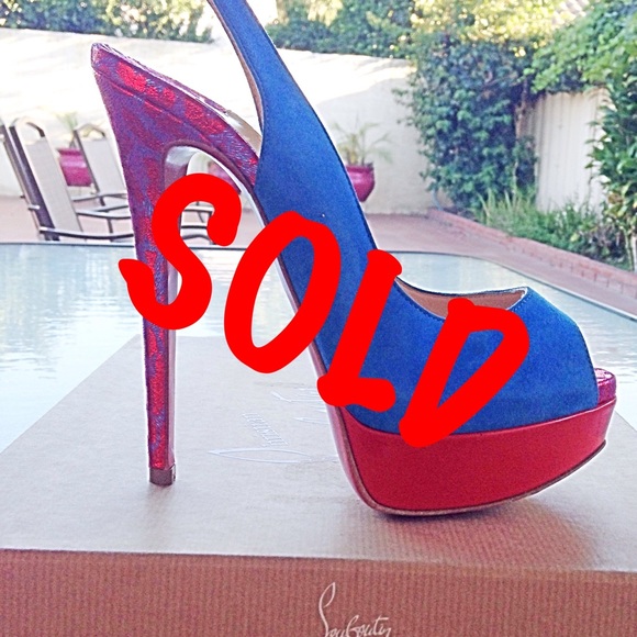 Christian Louboutin Lady Peep Sling