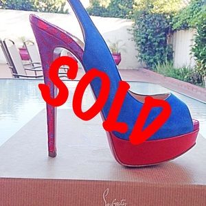 Christian Louboutin Lady Peep Sling Christian Louboutin Lady Peep Sling