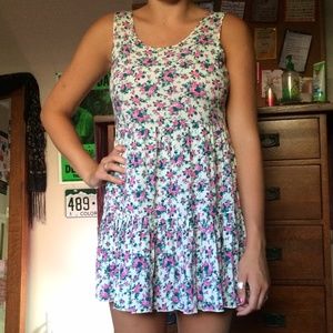 floral baby doll dress